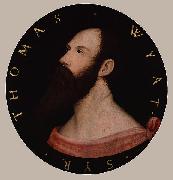Hans holbein the younger, Portrait of Sir Thomas Wyatt